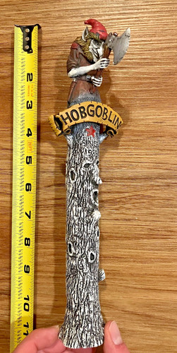Hobgoblin beer tap handle knob - beer,