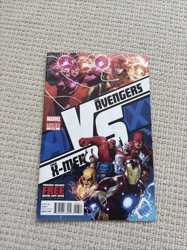 Avengers men comic book - vs, x