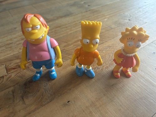 The simpsons action figures - the, by