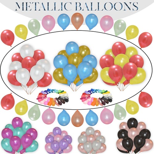 100pcs gold helium - gold, 10"