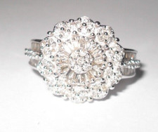 0.7ct Diamond Flower Cluster
