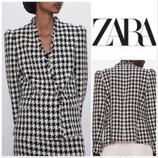 ZARA Black & White Houndstooth
