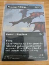 MTG Voracious Fell Beast (Borderless) 0422 Lord of the Rings M/NM Free UK P&P