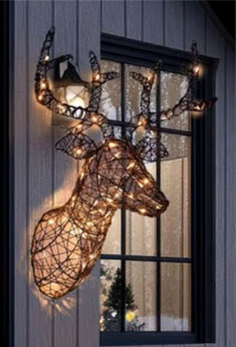 Stags head wall - stags,