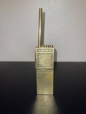 Rare Military Solid Brass Walkie Talkie “to our Spark Plug”