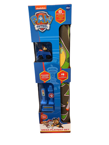 Paw patrol mega - patrol, playmat
