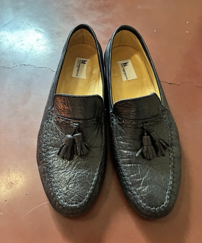 Moreschi men black leather - moreschi,