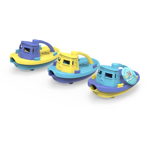 Green toys oceanbound tugboat - green,