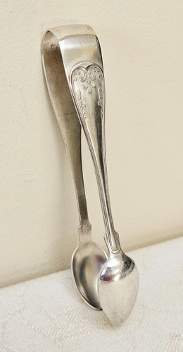 Vintage swedish sugar tongs - vintage,