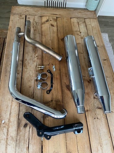 Harley davidson exhaust - m8,