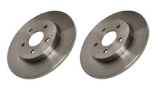 REAR 2 BRAKE DISCS SET NEW FOR