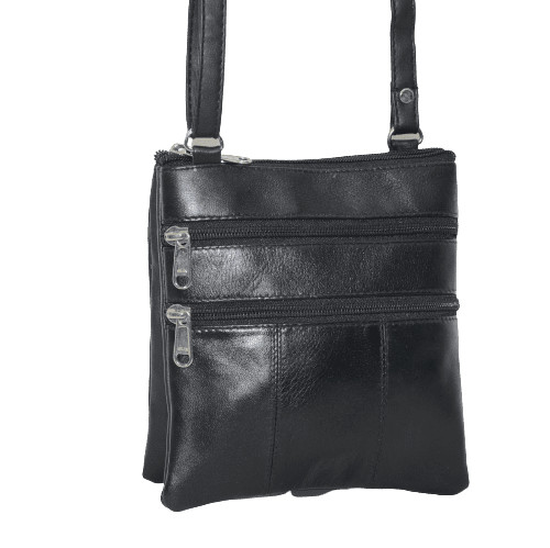 Small black leather - small, handbag