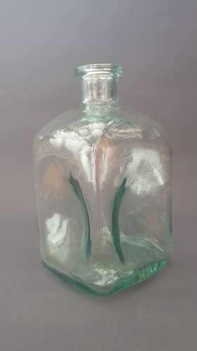 Rare vintage glass bottle - vintage,