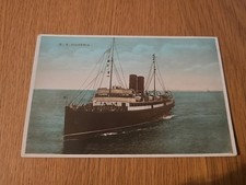 Isle of Man postcard, Steam