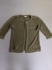Sfera Olive Green Open Knit