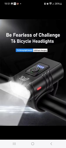 Led mountain bike light usb - led,