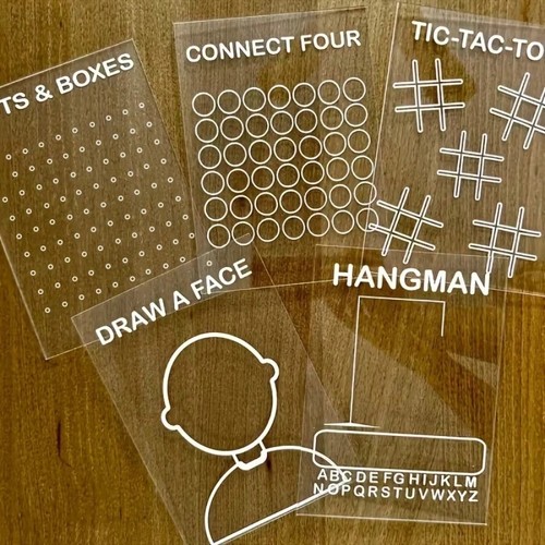 5pcs reusable double sided - 5pcs, double-sided