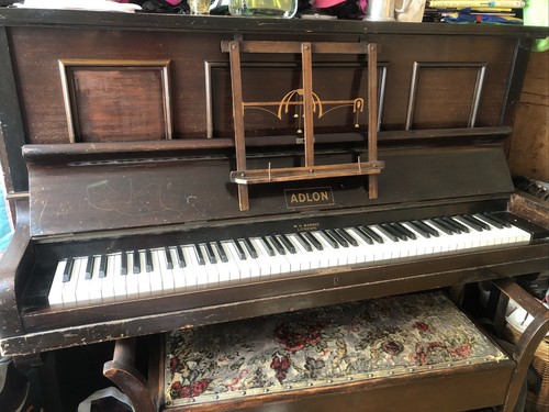 Adlon piano and - adlon, vintage