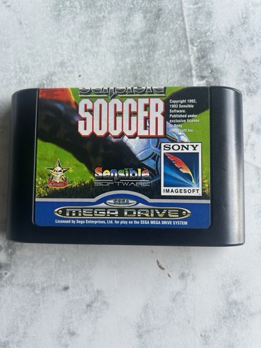 Sensible soccer for sega mega - sensible,