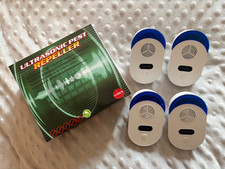 4 PCS Electronic Ultrasonic Rodent Repellent Pest Repeller Mouse Mice Deterrent