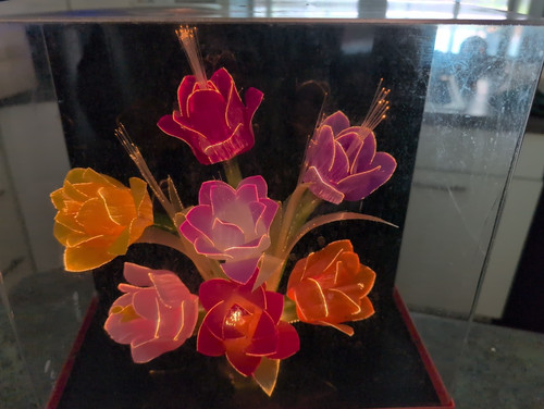 Beautiful vintage fiber optic - vintage,