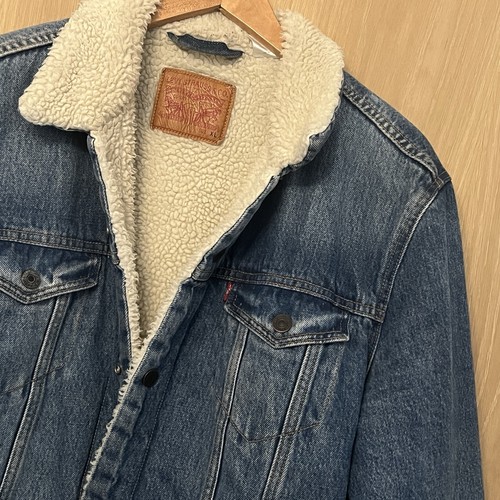Levi sherpa denim jacket xl - levi's,