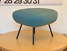 Habitat misty blue footstool