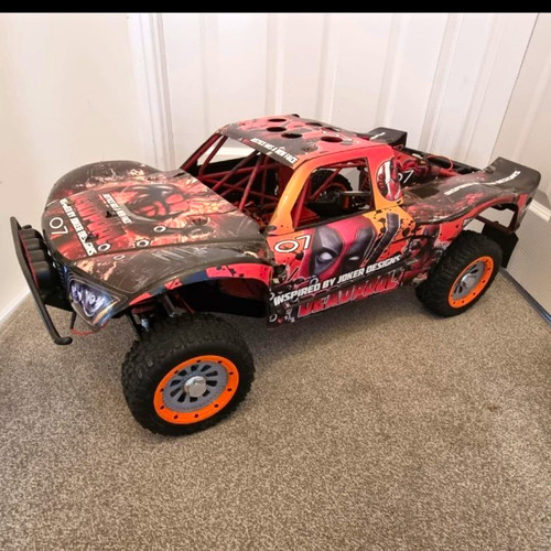 Losi heavily upgraded - upgraded,