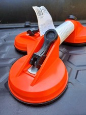 1 X Glass Lifter Suction Cup Lever-Operated (Triple Cup) 100KG  Capacity- VGC 