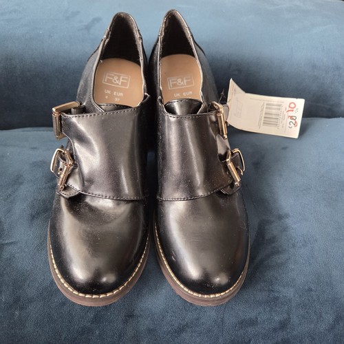 Black double monk strap - black,