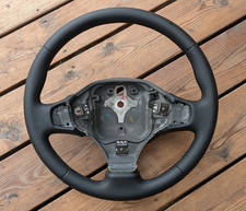 New leather steering wheel - leather,