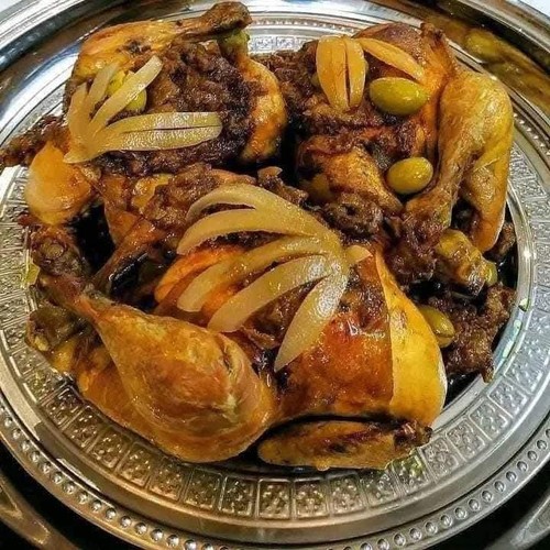 Moroccan style chicken tagine - chicken,