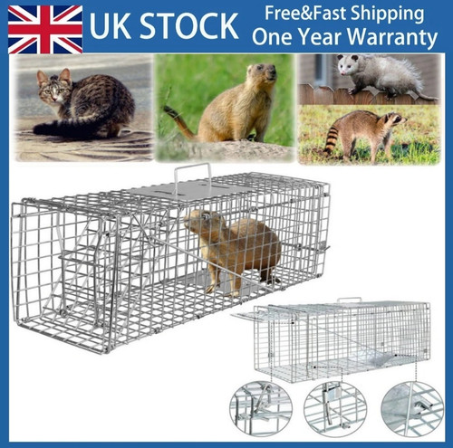 Live animal cage trap - live, heavy