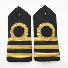 Genuine WW2 Royal Navy Officers Rank Epaulettes Commander