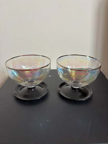 Vintage 1960s iridescent glass - vintage,
