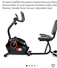 EXERCISE BIKE - RECUMBENT SEATED STYLE - FULLY ADJUSTABLE - QUALITY BRAND