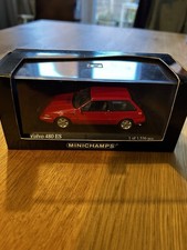 MINICHAMPS VOLVO 480 ES IN RED 1/43 MODEL