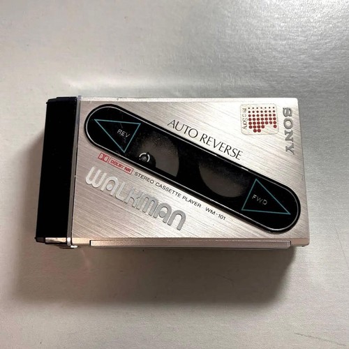 Sony walkman 101 cassette - walkman, wm-101