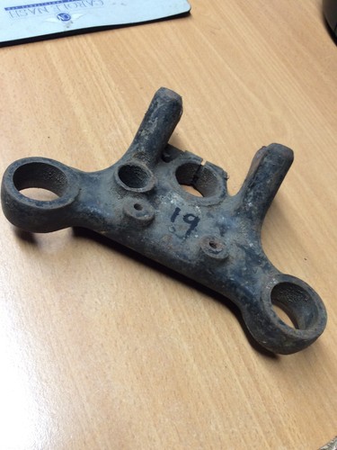 Motorcycle top yoke used - top,