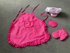 Girls "Little Cooks" Apron Set