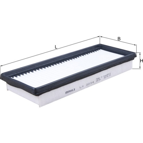 2034 air filter 36mm height - lx,