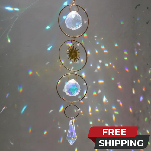 Crystal suncatcher window - suncatcher,