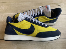 Mens Yellow Navy NIKE TAILWIND 79 Trainers (uk9)