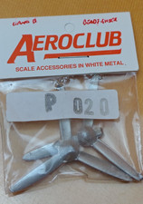 Aeroclub Models P020 1:72 De Havilland 3 Blade 13' R/H inc Spinner - Bagged