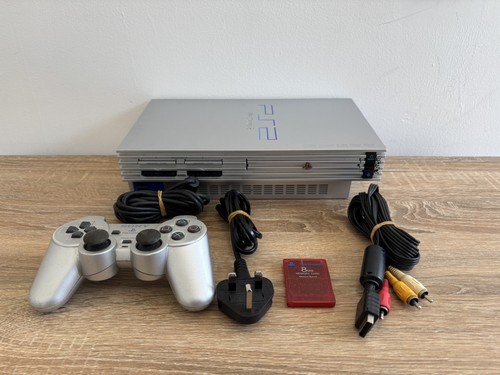 Sony playstation silver - sony, fat