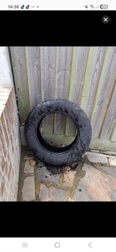 Used car tyre - used, use
