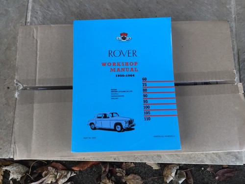 Rover workshop manual - p4,