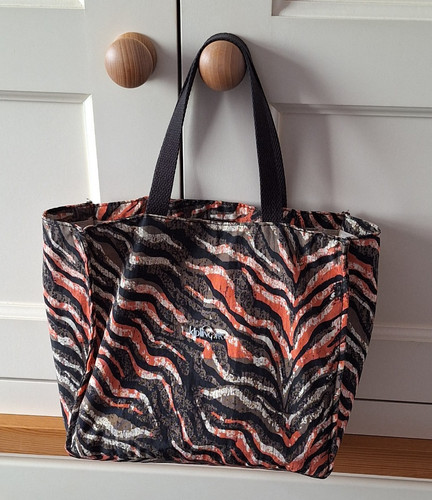 Kipling orange zebra print - orange,