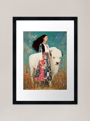 Majestic native american woman - majestic,