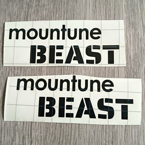 Mountune beast badge custom - badge,